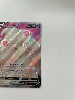 Pokemon Alcremie v TCG Shining Fates Holo Ultra Rare Card 064/072 NM - Image 2
