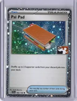 Pal Pad 182/198 Cosmos Holo Play! Prize Pack Pokemon TCG Card NM - Image 1