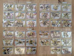 Pokemon Break Cards Lot Complete Set 35 Cards Lugia Ho-Oh Xerneas Arcanine - Image 1