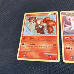 Ninetales 17/95 Vulpix 75/95 Call of Legends Pokemon Card English Non-Holo 2 - Image 2