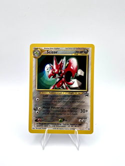Scizor 33 Black Star Promo WOTC Pokemon Card NM - Image 1