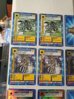 Digimon HerculesKabuterimon 1st Edition Holo Digimon 1999 . 14 Card Lot - Image 2