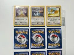 12 Base Set 2 Vintage WOTC Common Pokemon Cards Mixed Type All Great Condition - Image 4