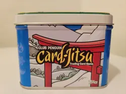 Club Penguin Card-Jitsu Trading Card Game Fire Tin (RANDOM POP-OUT COVER DESIGN) - Image 3
