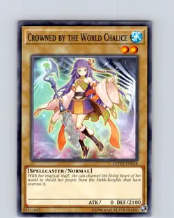 Yu-Gi-Oh TCG Crowned By The World Chalice COTD-EN018 Unlimited Common Card NM - Image 1
