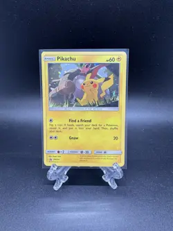 Pokemon Card TCG - Pikachu SM234 Black Star Promo Sun & Moon Promos Near Mint - Image 1