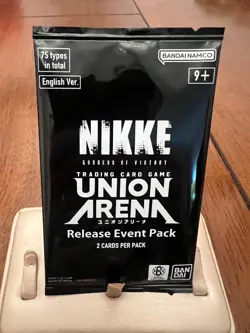 Union Arena Card Game Goddess Of Victory Nikke Release Event Pack Set of 6 - Image 1