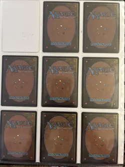 MTG-D1 Mixed Lot Of 9 Signed Magic The Gathering Cards (MTG) - Image 2