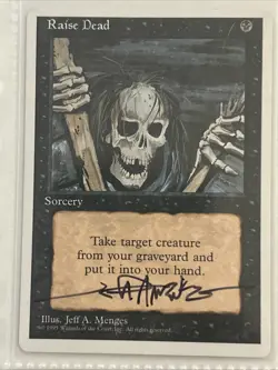 MTG-D1 Mixed Lot Of 9 Signed Magic The Gathering Cards (MTG) - Image 3