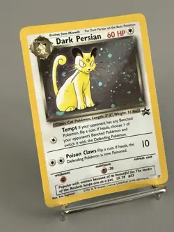Dark Persian Pokemon Card WOTC Black Star Promo #17 Holo Rare 2000 NM - Image 4