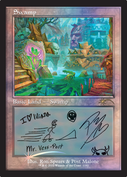 MTG Secret Lair - Post Malone: The Lands - FOIL - Factory Sealed - 2022 - Image 5