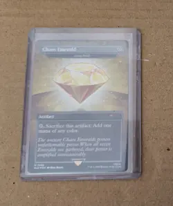 Chaos Emerald / Lotus Petal (Yellow, Foil, NM/M) Sonic Secret Lair Drop - Image 1