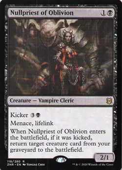Nullpriest of Oblivion Zendikar Rising Regular - Image 1