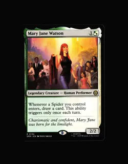 MTG: Mary Jane Watson #134 R Normal NM Marvel's Spider-Man - Image 1