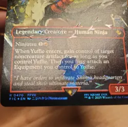 Yuffie, Materia Hunter - Chocobo Track Foil - Final Fantasy MTG - FIN #470 - Image 4