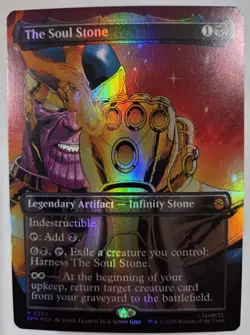 The Soul Stone (Borderless) Marvel's Spider-Man Foil - Image 1