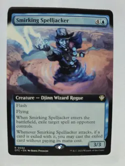MTG Smirking Spelljacker Ex Art 52/396 Outlaws of Thunder Junction Commander NM - Image 2