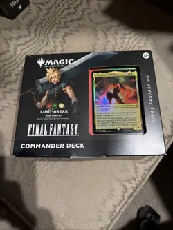 Magic the Gathering Final Fantasy Commander Deck Limit Break Cloud - Image 1