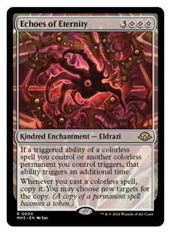 MTG - 1 x Echoes of Eternity - Rare Enchantment - Modern Horizons 3 (MH3) - M/NM - Image 1
