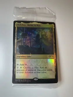 Nykthos, Shrine to Nyx - English - Foil - MTG Pro Tour Promo - Sealed Package - Image 1