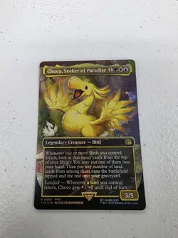 Choco, Seeker of Paradise (Borderless) (Chocobo Track Foil) Final Fantasy Foil - Image 1