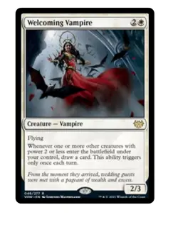 Welcoming Vampire + 10 Random Rares MTG Magic the Gathering Gift Set Lot - Image 1