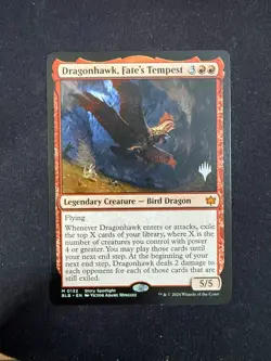 Dragonhawk, Fate's Tempest (PROMO) Bloomburrow (Magic/MTG) - Image 1