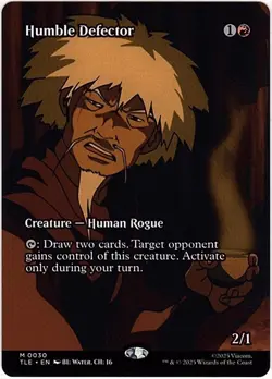 MTG Avatar: The Last Airbender - Eternal Humble Defector Borderless (Mythic) - Image 1