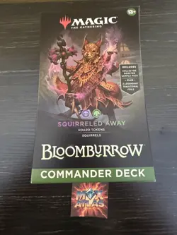 MTG Bloomburrow Commander Deck - Squirreled Away - Magic the Gathering Sealed - Image 1
