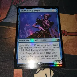 Zellix Sanity Flayer Foil LP/NM Commander Legends Baldur's Gate CLB 652 Zelix - Image 1