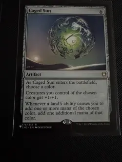 Caged Sun - The List: Commander Anthology - Magic the Gathering -#178 Near Mint - Image 1