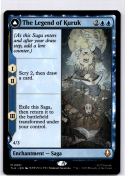 The Legend of Kuruk Regular NM MTG - Image 1