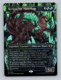 1x MTG - FOIL Keruga the Macrosage (0048) - Multiverse Legends - MUL - NM - Image 1