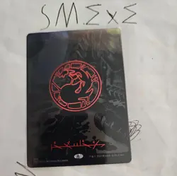 Mountain - Oil Slick Foil Phyrexian Extended Art ONE NM MTG - Image 1