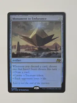 Monument to Endurance - Aetherdrift (DFT) #237 (FOIL) NM Regular MTG - Image 1