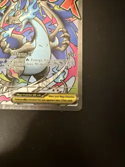 Pokemon TCG Phantasmal Flames Mega Charizard X EX #23 Black Star Promo - Image 4