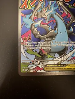 Pokemon TCG Phantasmal Flames Mega Charizard X EX #23 Black Star Promo - Image 5