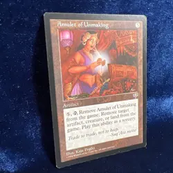 Amulet of Unmaking Mirage Mtg 1996 Magic The Gathering Card Rare RESERVED LIST - Image 2