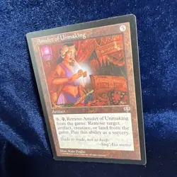 Amulet of Unmaking Mirage Mtg 1996 Magic The Gathering Card Rare RESERVED LIST - Image 3