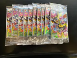 Pokemon Card Iono's Wattrel Promo Set of 10 Sealed Battle Partners 232/SV-P - Image 1