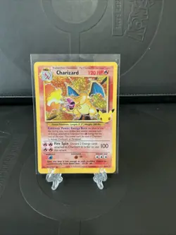 Pokemon TCG Charizard Celebrations Classic Collection Holo Card 4/102 - Image 1