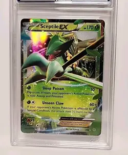Sceptile EX Holo 7/98 XY Ancient Origins 2015 Pokemon Card Graded AGS Mint 9 - Image 4
