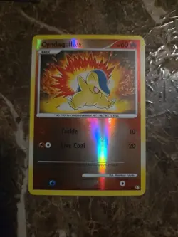 Cyndaquil 79/123 Mysterious Treasures Reverse Holo Mid Era Pokemon TCG Rare Card - Image 1