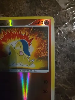 Cyndaquil 79/123 Mysterious Treasures Reverse Holo Mid Era Pokemon TCG Rare Card - Image 3