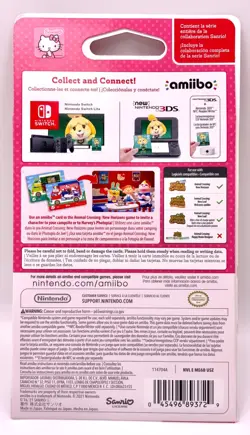 Nintendo Animal Crossing Amiibo Cards Sanrio Collaboration Pack BRAND NEW SEALED - Image 2