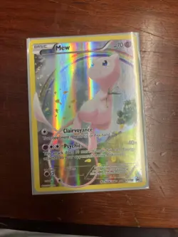 Mew XY110 - XY Black Star Promo Holo Foil Full Art Pokemon Card - Near Mint ! - Image 1