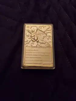 Pokemon Charizard 23K Gold Plated Trading Card 1999. - Image 4