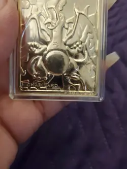 Pokemon Charizard 23K Gold Plated Trading Card 1999. - Image 5