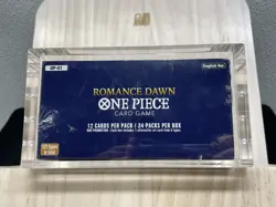 One Piece Card Game Romance Dawn Booster Box OP-01 1st Wave Blue Bottom English - Image 5