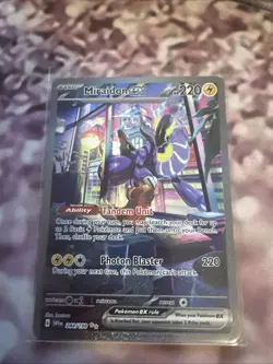 Pokemon TCG Miraidon EX Scarlet & Violet Base Set Holo Card 244/198 - Image 1